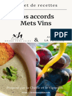 Livret de recettes en Accord avec les Mets et les Vins