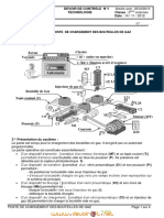 Devoir de Contrôle N°1 - Technologie poste de chargement des bouteilles de gaz - 2ème Sciences (2012-2013) Mr Dhahri Salah