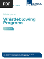 Whistleblowing Program IIA