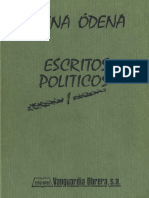 Elena Odena - Principios Políticos