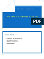 Lecture 4 - Discounted Cash Flow Valuation