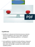 EQUILIBRIUM STD XI