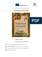 Infopack European Folklore