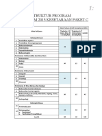 Struktur Program - Program Kesetaraan