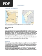 Cabinda Separatism: Angola Update