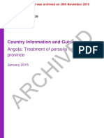 Archived: Country Information and Guidance