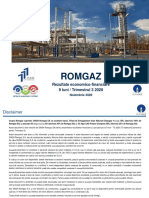 Romgaz Prezentare - T3 2020