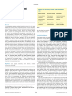 The Brain: Functional Divisions: Primary and Secondary Vesicles of The Developing CNS