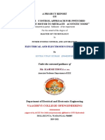 A Project Report ON Vector Control Approach For Switched Reluctance Motor To Mitigate Acoustic Noise