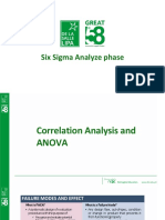 Six Sigma Analyze Phase