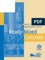 User's Guide to ASTM Specification C94 on Ready-Mixed Concrete (ASTM Manual) (Astm Manual Series, Mnl 49) ( PDFDrive )