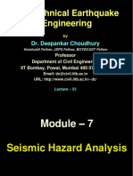 Lec-23 Seiscmic Hazard Analysis - DSHA