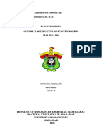 Nuristha Febrianti (K012202052) - Kelas E - Rangkuman Buku Kesehatan Lingkungan Kontemporer
