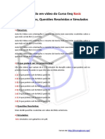 Curso Enq Basic com resumos, questões e simulados