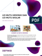 Uji Mutu Hedonik