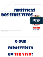 Características Dos Seres Vivos