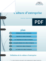 Culture d’entreprise