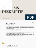 Analisis Deskriptif