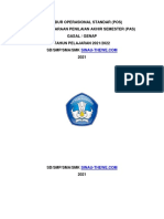 POS Penilaian Akhir Semester Gasal & Genap Tahun 2021