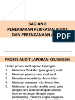 Bagian 8 - Penerimaan Penugasan Audit