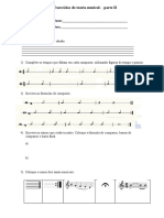 Exercícios de teoria para os capítulos 4, 5 e 6