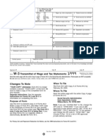 US Internal Revenue Service: fw3 - 1999