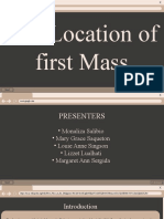 The Location of the First Mass in the Philippines: A Historical Controversy