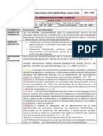 Proyecto Humanistico Examen - 2° Bgu - I Quimestre