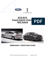 2015-2019 Fusion Hybrid / Energy MKZ Hybrid: Emergency Response Guide
