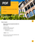 N Ew Venture Finance S Ession 3: C Ap Tables, Valuation & Deal Terms