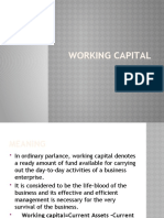 Working Capital