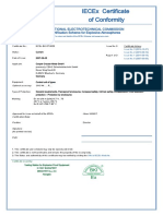 GHG 44 Hazardous Area Certificate IECEx