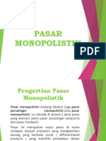 Pasar Monopolistik