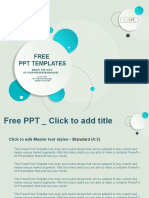 Abstract Design Circle Bubble PowerPoint Templates Standard