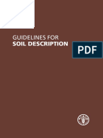 GUIDELINES For Soil Descrption