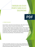 Pi - Demokrasi Dan Pertumbuhan Ekonomi