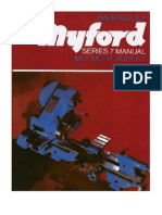 Myford Series 7 Manual: ML7, ML7-R, Super 7 - Ian C. Bradley