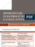 Homeostasis Elektrolit Dan Gangguannya - 30 September 2021
