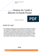 Contribution de L'audit À Détecter La Fraude Fiscale