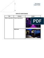 Tipos de Computadoras Ejercicio 402b Donovan Silva