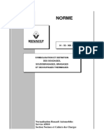 Norme: Normalisation Renault Automobiles Service 65810 Section Normes Et Cahiers Des Charges