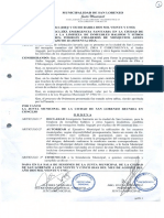 Ordenanza - 18-2021 Declara A San Lorenzo en Emergencia Sanitaria