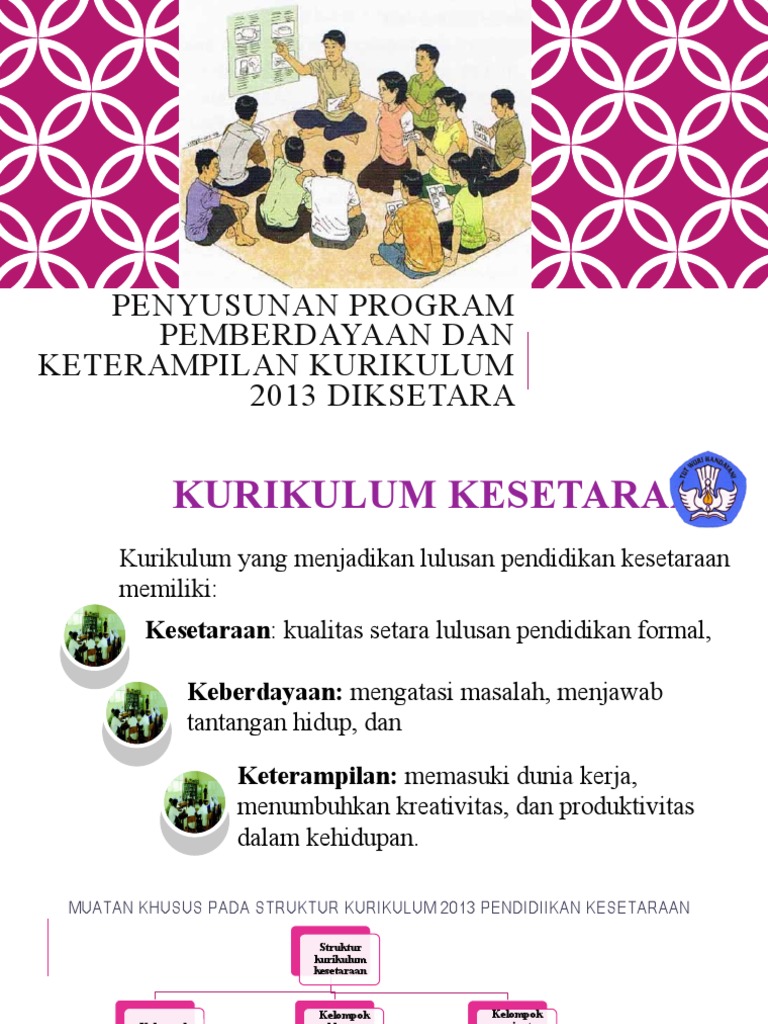 Kurikulum Pemberdayaan Pendidikan Kesetaraan | PDF