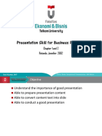 Presentation Skill For Business Purposes: Chapter 1 and 2 Rotondo, Jennifer. 2002