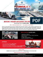 Formula 1 Pass - Abu Dhabi Grand Prix 2021
