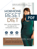 The Hormone Reset Diet: Heal Your Metabolism To Lose Up To 15 Pounds in 21 Days - Sara Gottfried