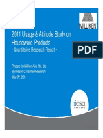 2011 Asia Houseware Quantitative Final Report - Nielson - 2011-May
