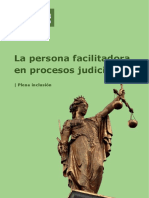 La Persona Facilitadora en Procesos Judiciales