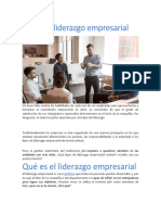 Tipos de Liderazgo Empresarial