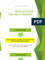 Pengembangan Pesan Dan Media Promkes